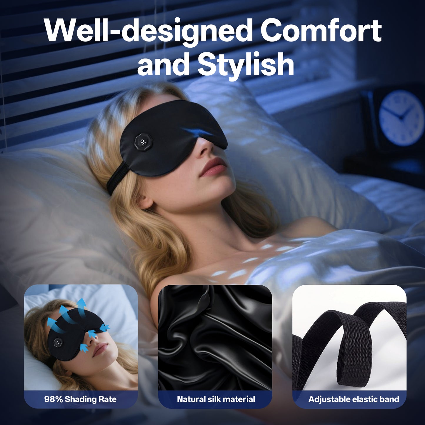 Cordless Electric Heated Eye Mask for Dry Eyes
